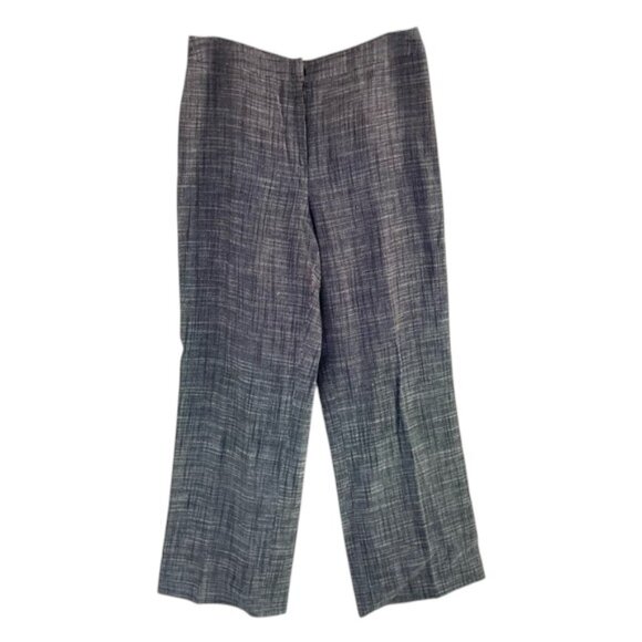 Lafayette 148 New York Woven Tweed Straight Leg Dress Pants 14 26939 - Picture 1 of 9